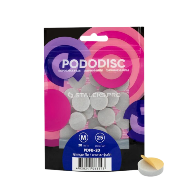 Staleks PODODIS Disposable files-sponges for pedicure
