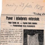 1928: Norwegian newspaper, Aftenposten, writes about a test of Brun's string vest