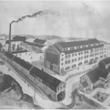 1887: Jacob Jacobsen settles in the town of Larvik, Norway