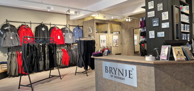 Welcome to Brynje's stores in Norway