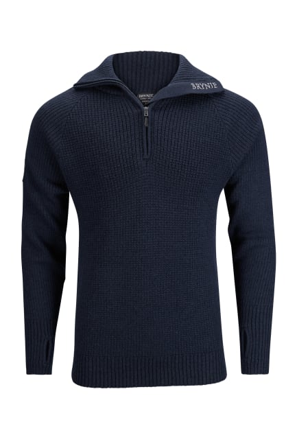 Wool Sweater 3/4 neck