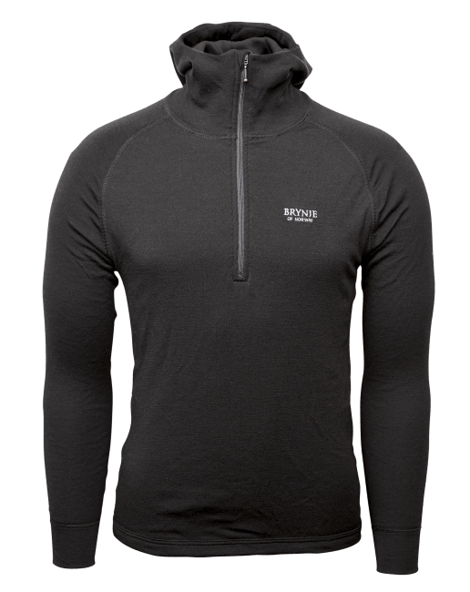 Arctic Zip Polo Shirt w/hood