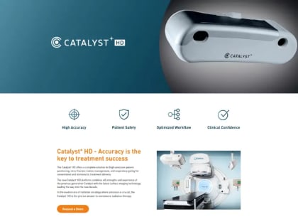 Medical instrument company website development with product catalog by hire web designer