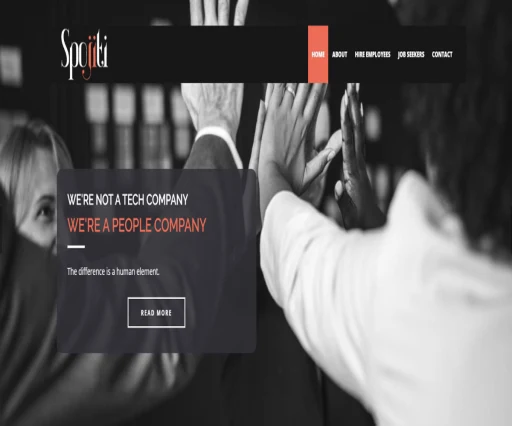 Spojiti – IT Recruitment Website Design And Development