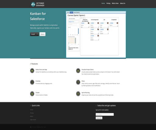 October Swimmer Development & Consulting Website