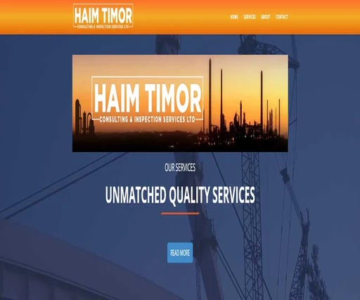 Haim Timor Consulting & Inspection Services Website