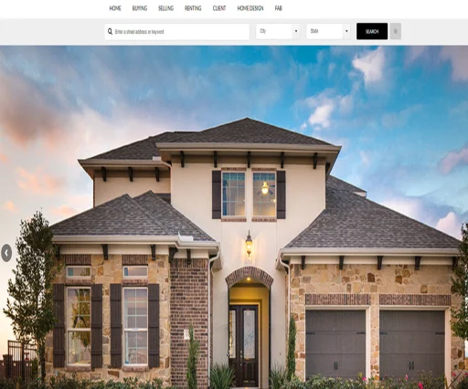 Deliciabrice – Real Estate Business Website