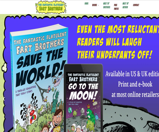 Comics Website Design Portfolio 2