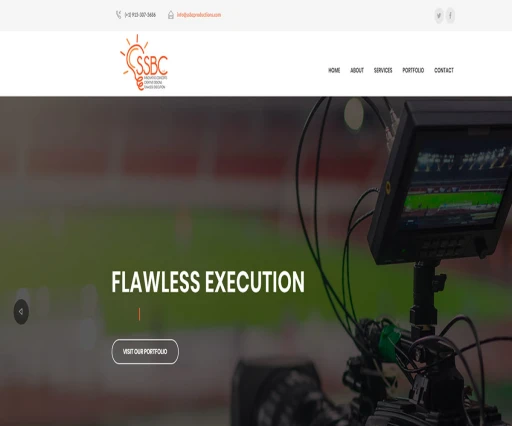 SSBC LLC Event Organizer Website Design 6