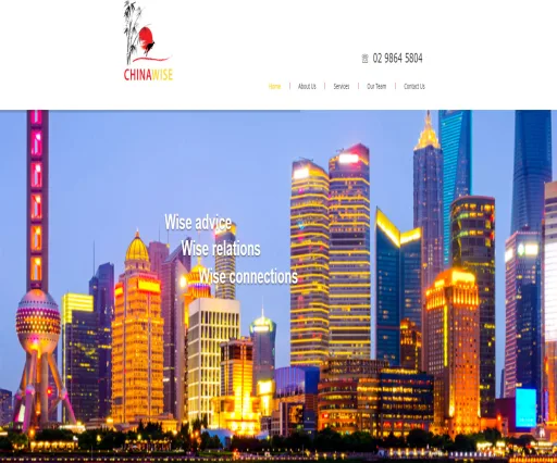 ChinaWise Student Institute Website Design