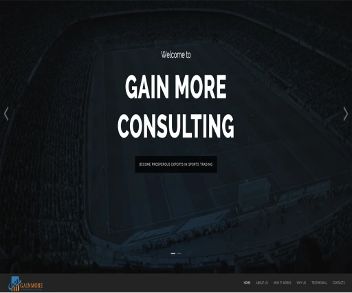 Weight Gaining Website Design 1