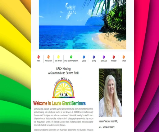 Arch Healing Spiritual Leader Website Design1