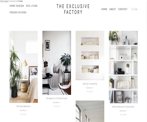 Squarespace Fashion Blog Website Design1