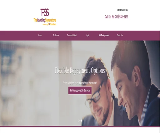 The Funding Superstore Mortgage brokers Website Design1