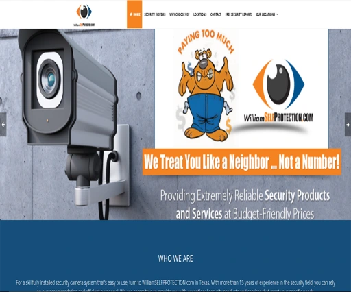 William Self Protection Website Design1