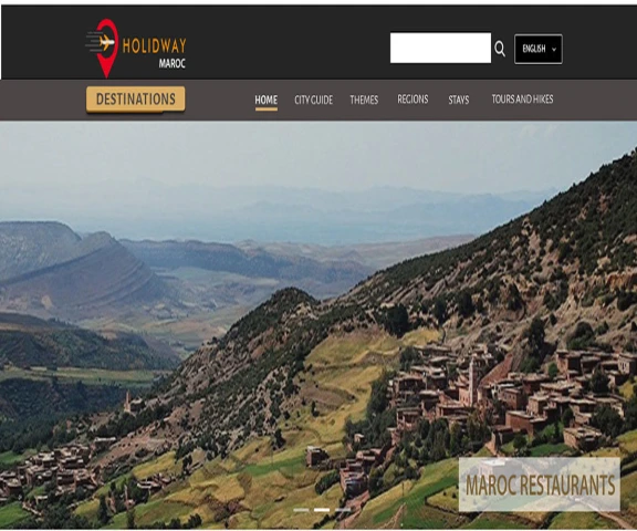 My Travel Guide PSD Design