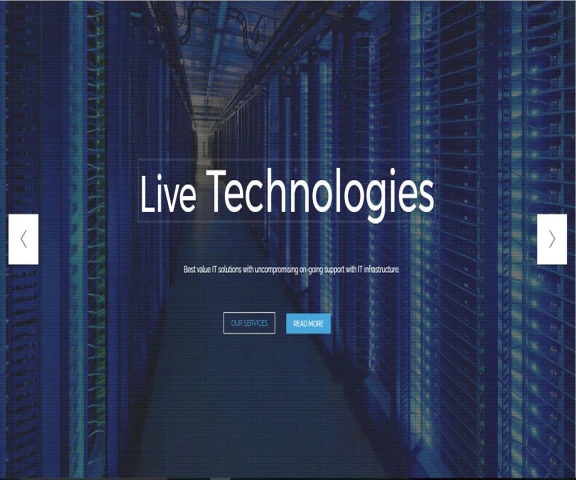 Live Technologies Inc Website Design