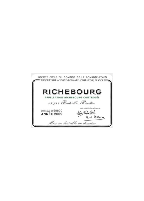 Richebourg Grand cru Domaine de la Romanée-Conti 2007 - 750mL