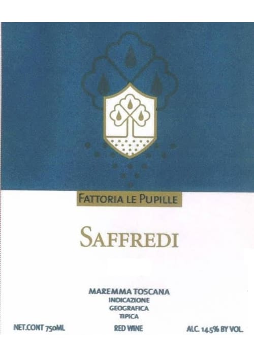 Maremma Toscana Saffredi Fattoria Le Pupille 2001 - 750mL