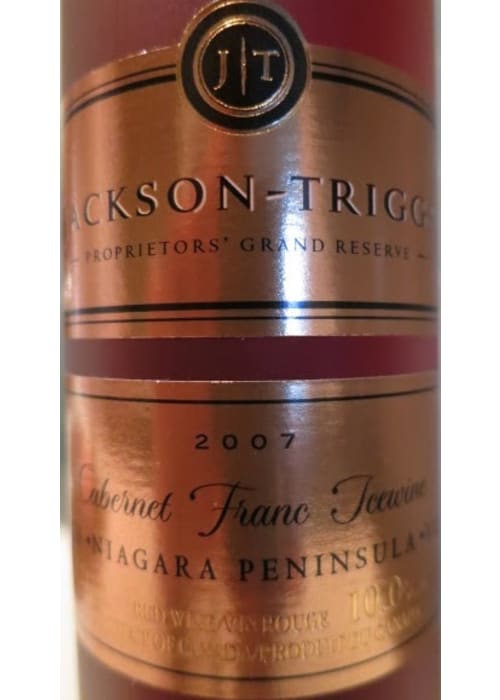 Cabernet Franc Niagara Peninsula Icewine Proprietors' Grand Reserve Jackson-Triggs 2008 - 200 mL