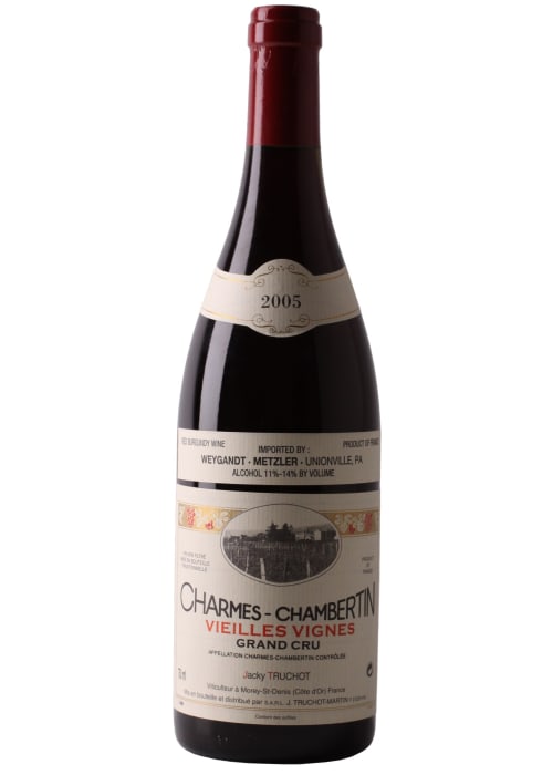 Charmes-Chambertin Grand cru Vieilles Vignes Domaine J. Truchot-Martin 1990 - 750mL