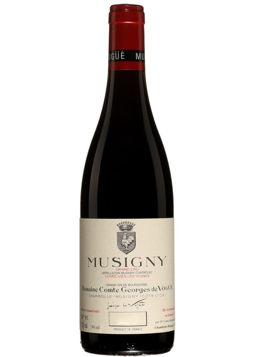 Musigny Grand cru Cuvée Vieilles Vignes Domaine Comte Georges de Vogüé 1990 - 750mL