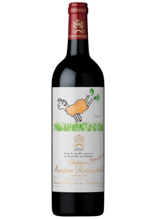 Pauillac 1er grand cru classé Château Mouton Rothschild 1999 - 750mL