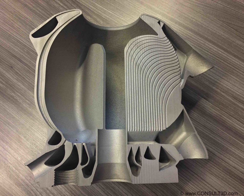 Aero-spike rocket engine by Next Aero and AMAERO Engineering