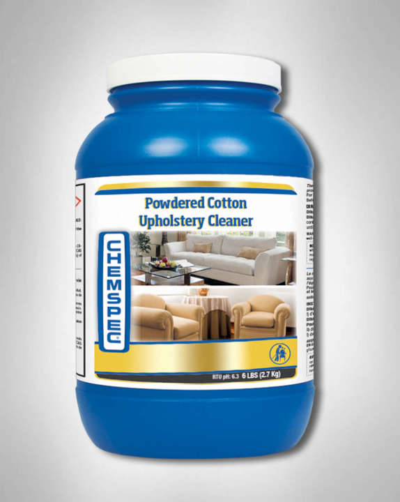 POWDERED COTTON UPHOLSTERY CLEANER - Καθαριστικό για βαμβακερά σαλόνια ,στρώματα και κρόσσια χαλιών