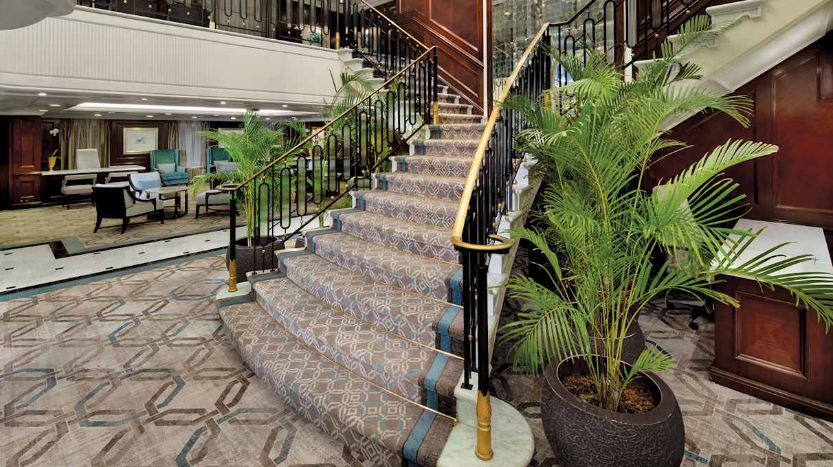 Grand Staircase on Regatta