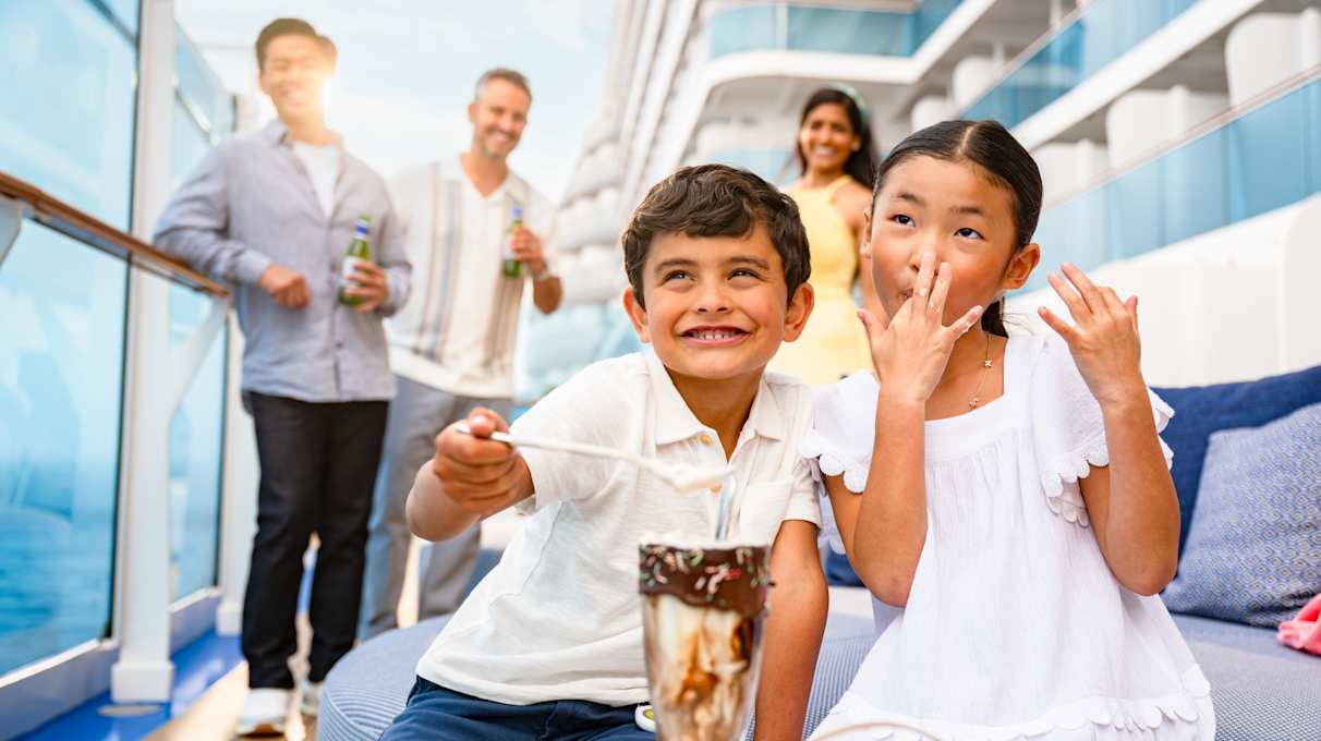 Kids on Sun Princess
