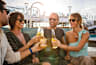 Friends having drinks by the Sky Pool
