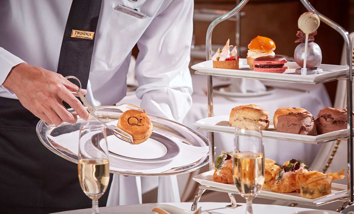 Cunard afternoon tea