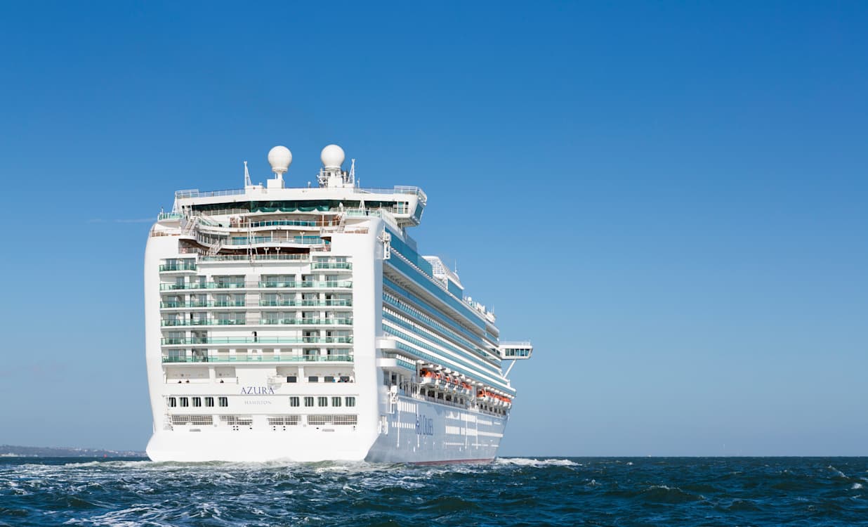 Stern of P&O Azura