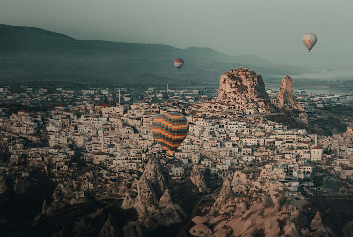 View of Uchisar Castle