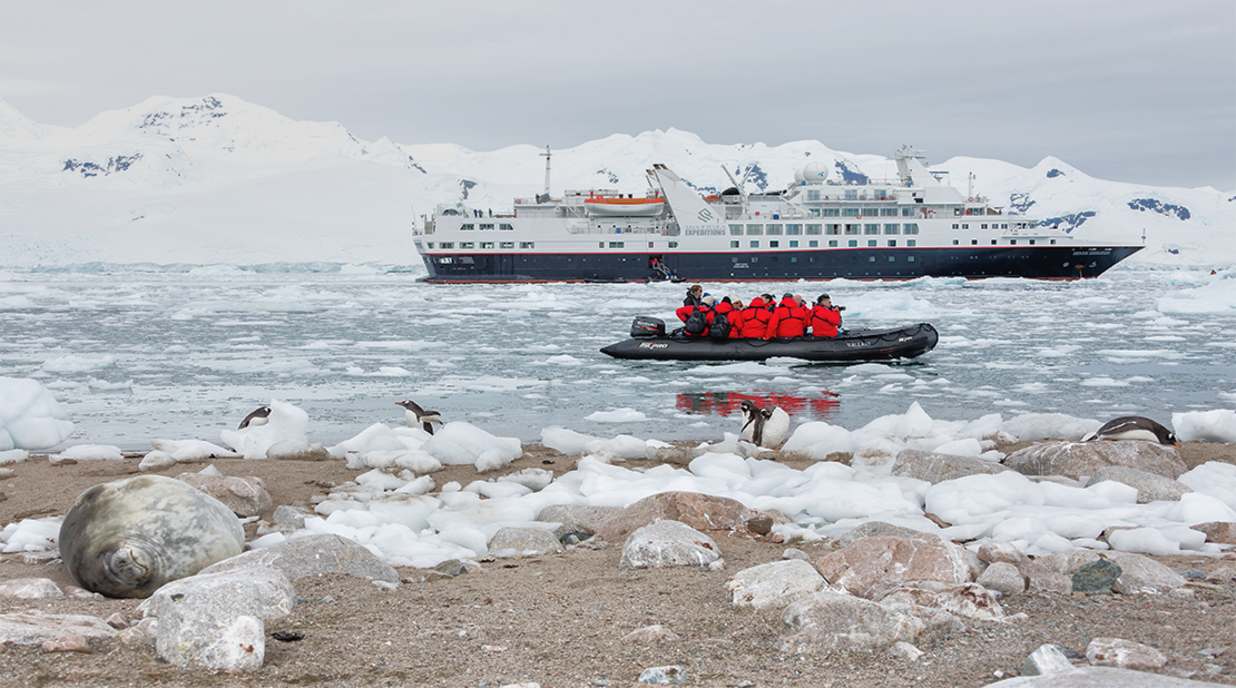 Silversea Cruises Silver Explorer Zodiac Boat Tour