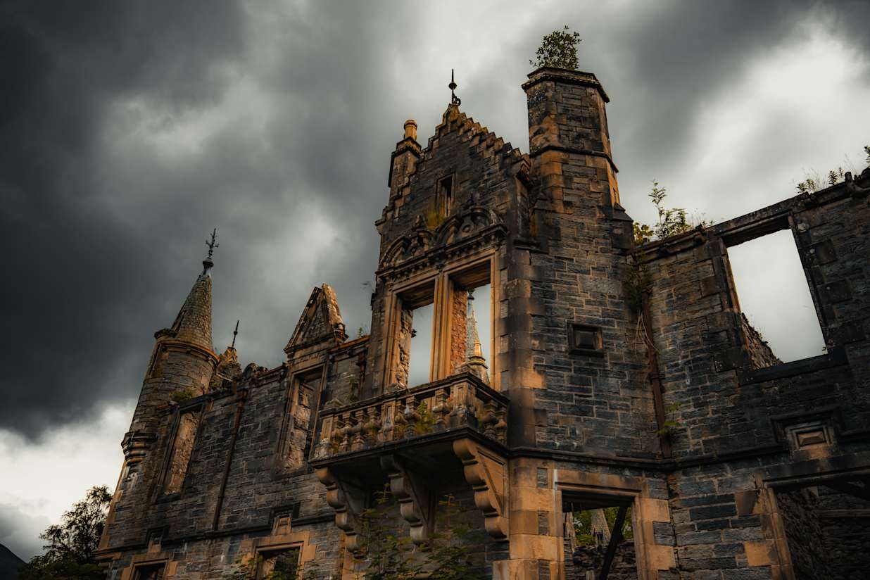Dunalastair Castle, Perthshire, Scotland