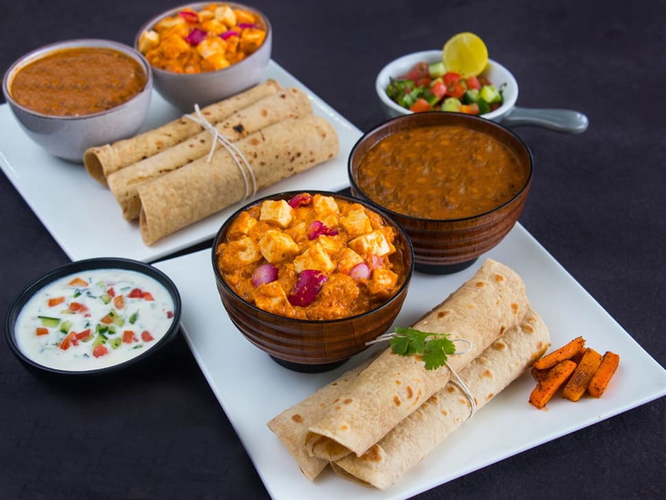 Pack Of 2: Chef's Special Veg Thalis
