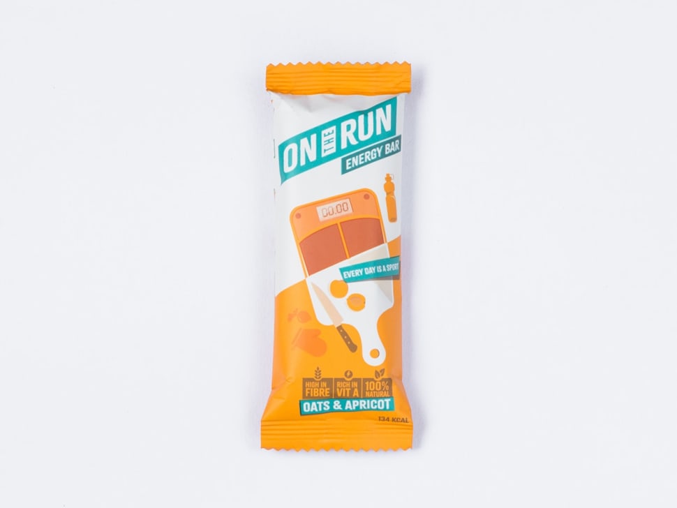 On the Run Energy Bar: Oats & Apricot