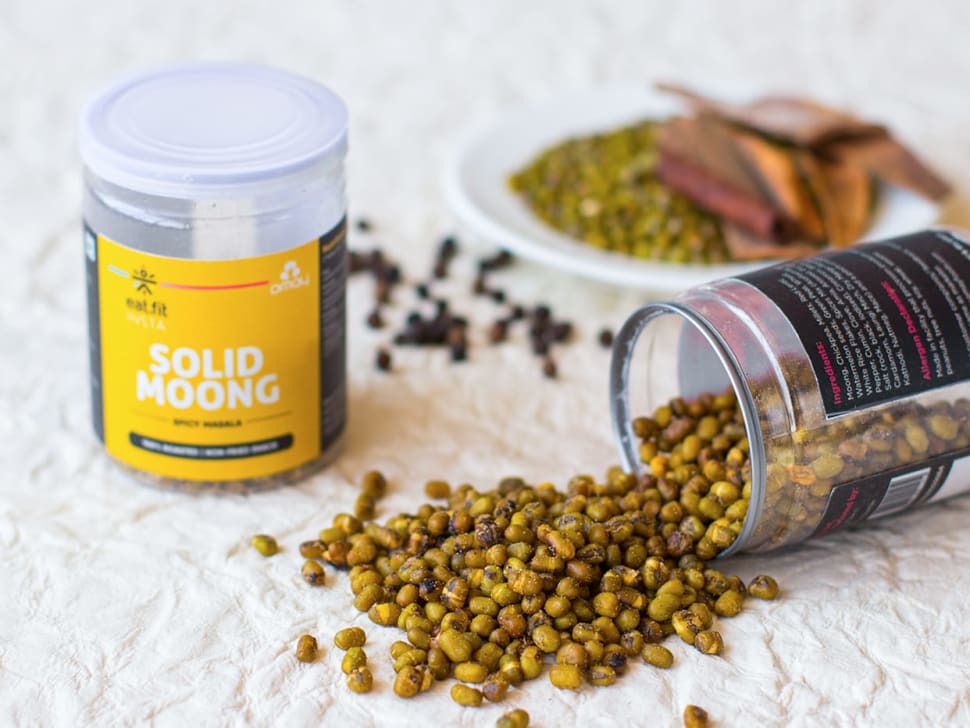 Solid Moong: Spicy Masala Mix (65g)
