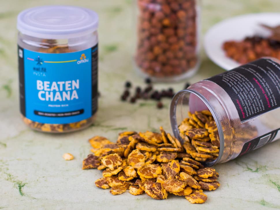 Beaten Chana: Protein-Rich Mix (60g)