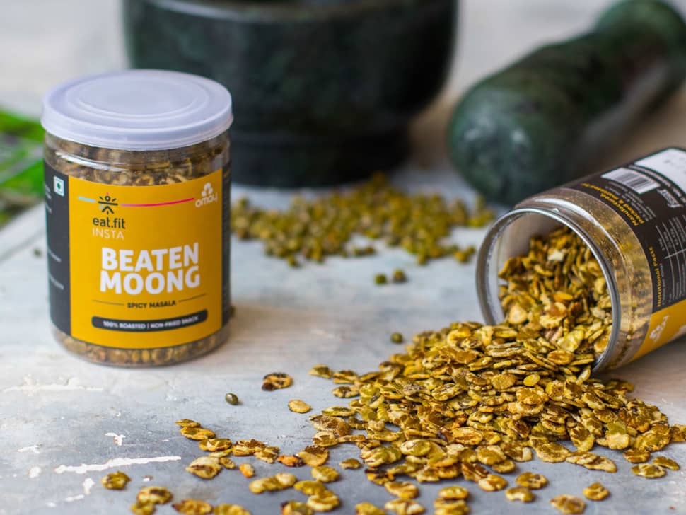 Beaten Moong: Spicy Masala Mix (60g)