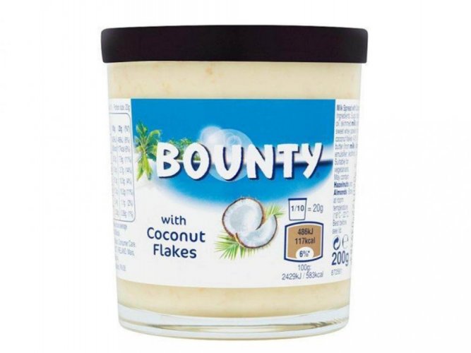 Bounty Spread with Coconut Flakes 6x200g (Pack)