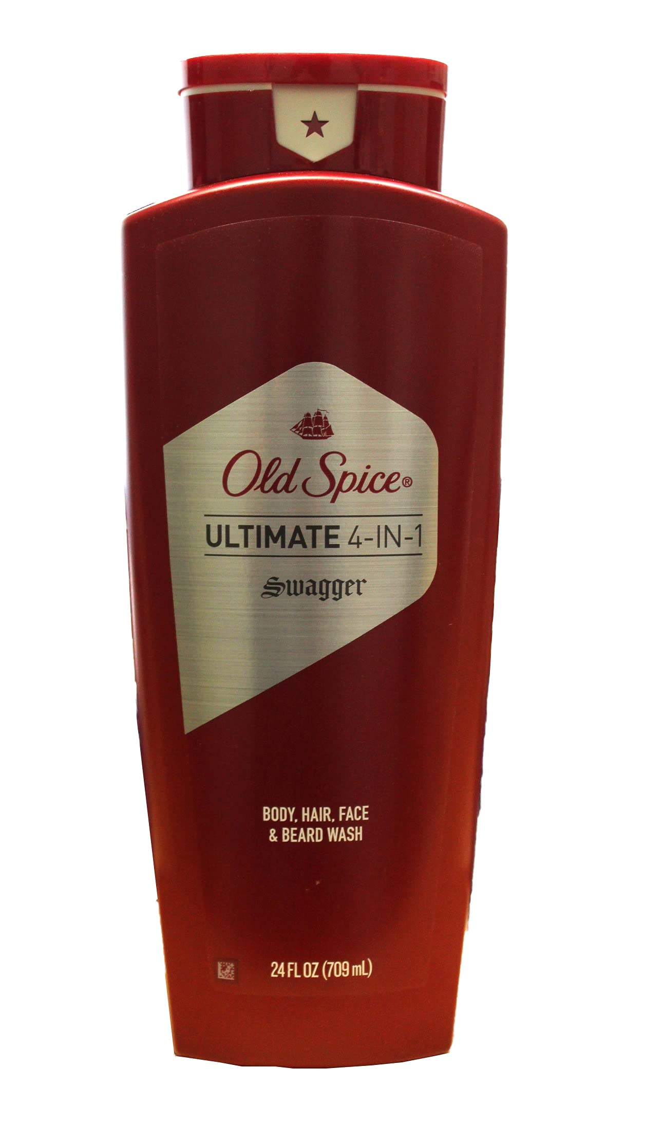 Old Spice Ultimate 4 in 1 Body Hair Face and Beard Wash, Swagger Scent