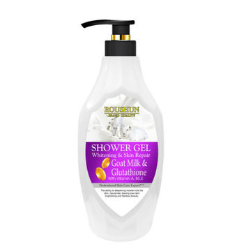 ROUSHUN Whitening and Skin Repair SHOWER GEL Goat Milk