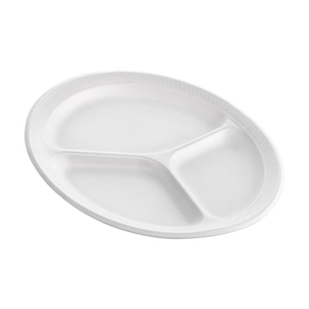 PLATE Foam 25PCS /3 PORTION 10