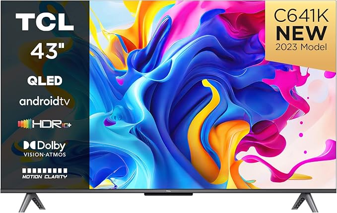TCL Android Smart TV 43-inch QLED 