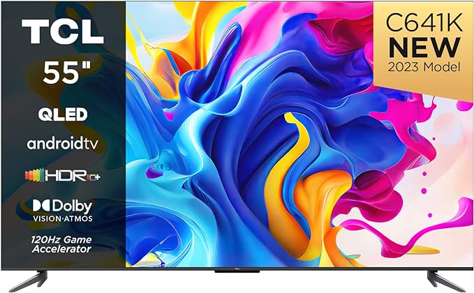 TCL Android Smart TV 55-inch QLED