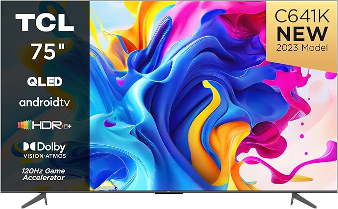 TCL Android Smart TV 75-inch QLED