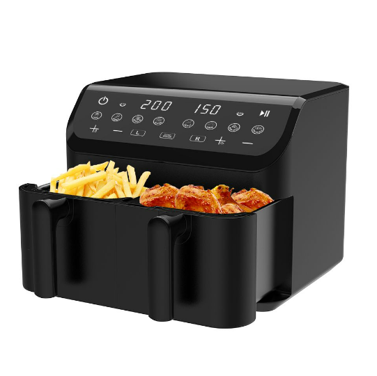 WINNING STAR AIR FRYER  4.5L DUAL ZONE 2-BASKET